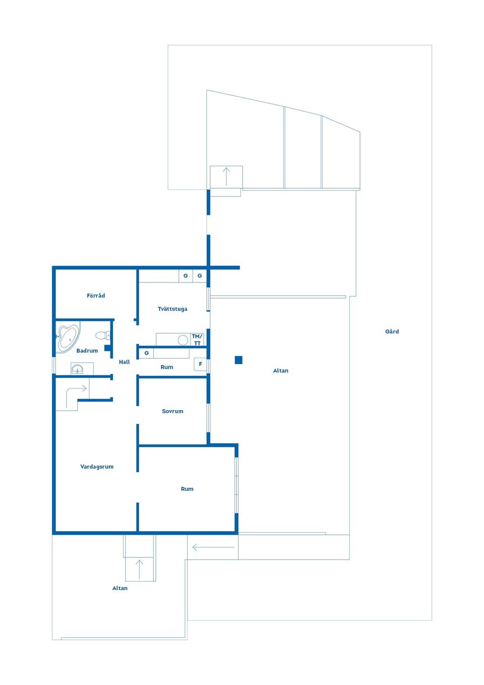 Villa, Häggtäppsvägen 12, Härad, Strängnäs