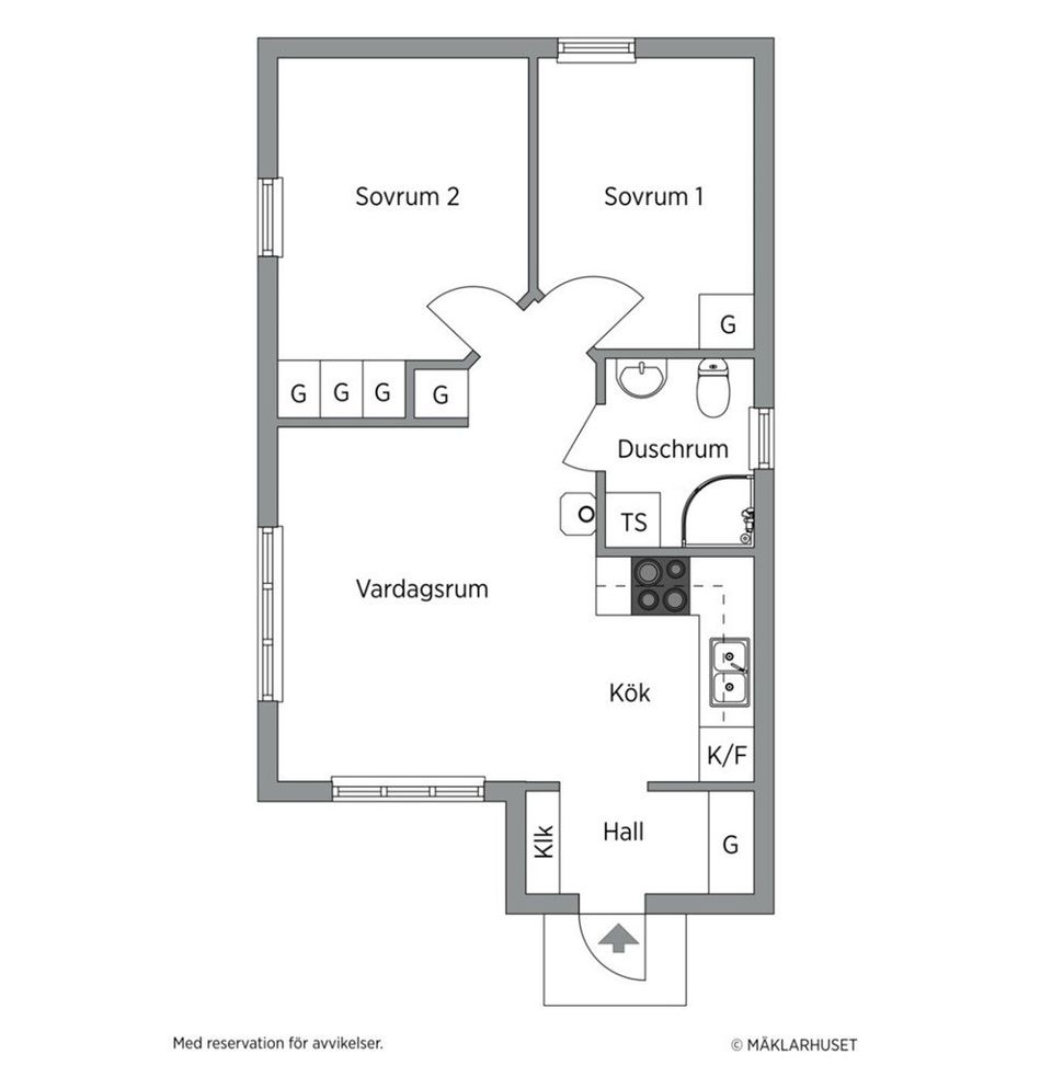 Bostadsrätt, Strandvägen 158 - Stuga 16, Slite - Nordöstra Gotland, Gotland