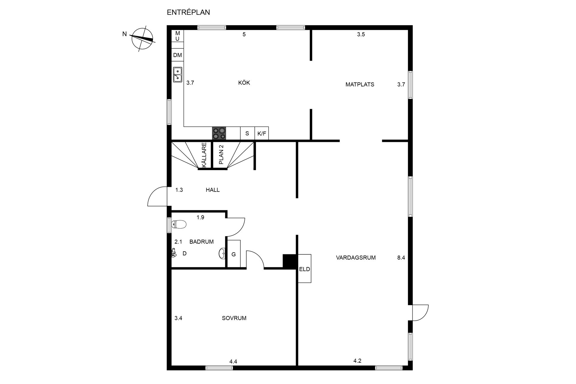 Villa, Lyckhemsgatan 5, Fredriksberg, Vänersborg