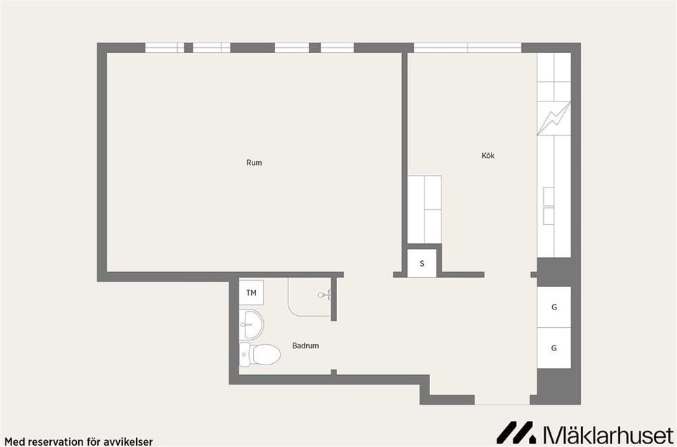 Bostadsrätt, Hornsgatan 24, Centralt, Nybro