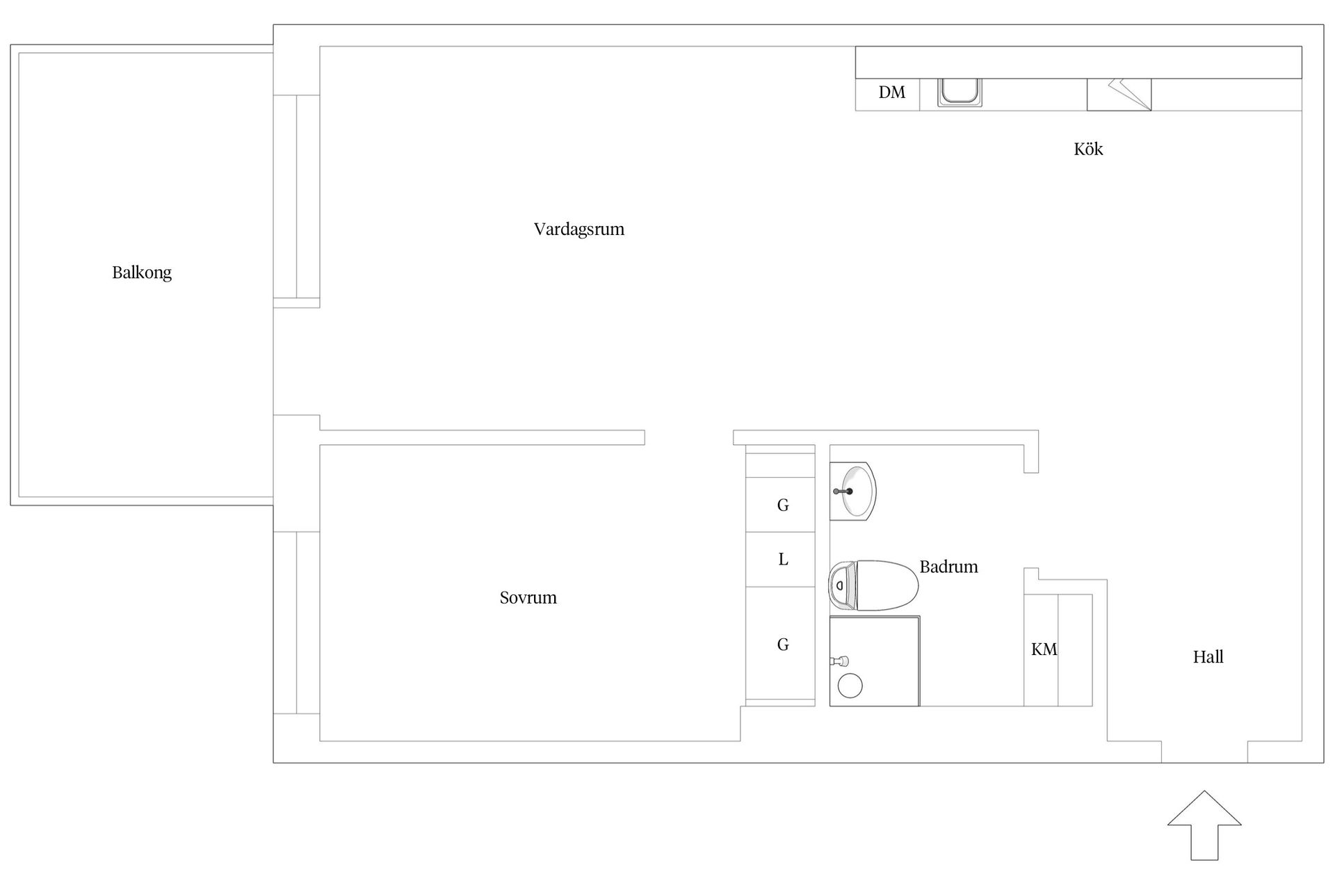 Bostadsrätt, Telegrafvägen 34, Telegrafberget, Nacka