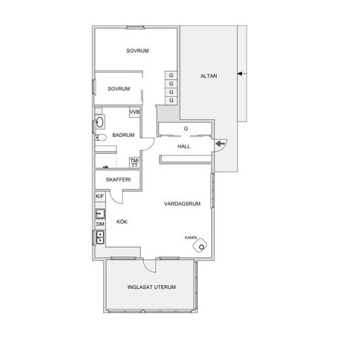 Fritidshus, Stora Havstoviken 203, Alnö, Havstoviken, Sundsvall