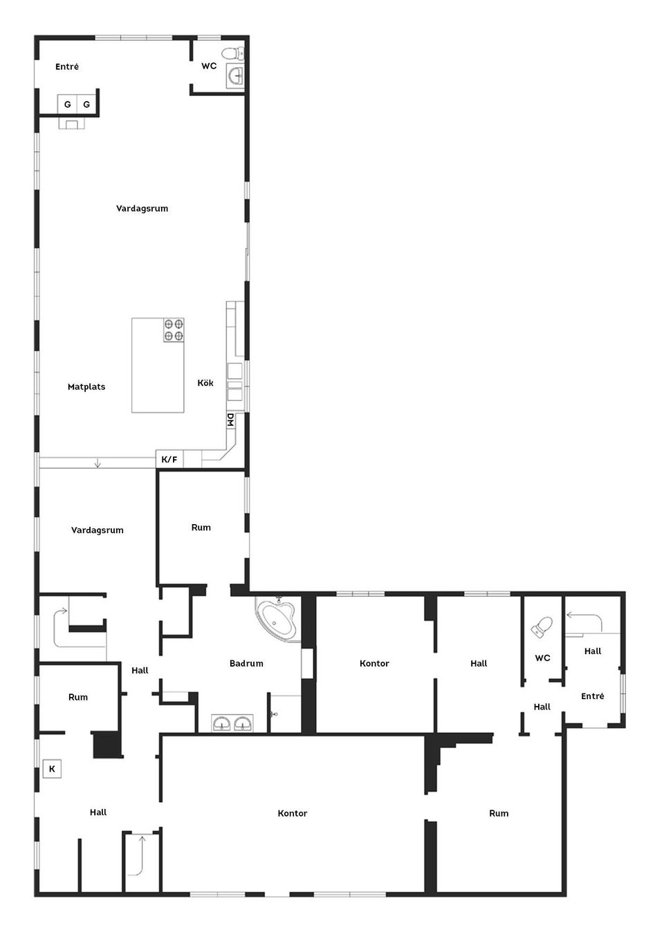 Villa, Alavägen 2A, Ljusne, Söderhamn