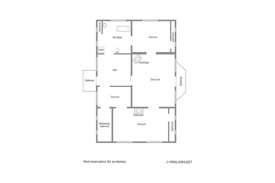Villa, Garverivägen 3 och 5B, Tärnsjö, Heby