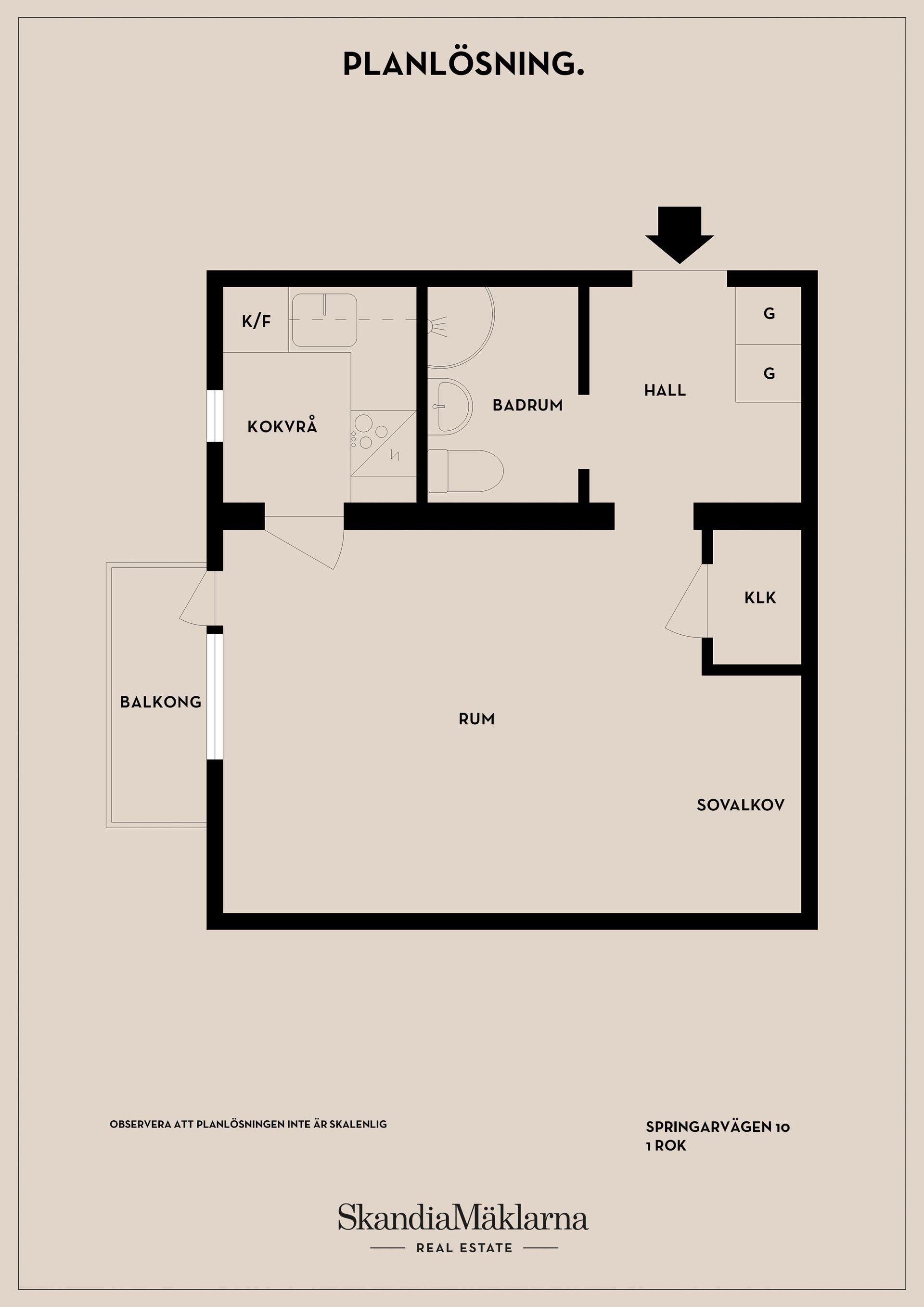 Bostadsrätt, Springarvägen 10, Trångsund, Huddinge
