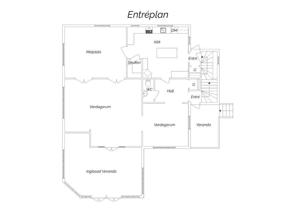 Villa, Granlidsvägen 17A, Hovås, Göteborg