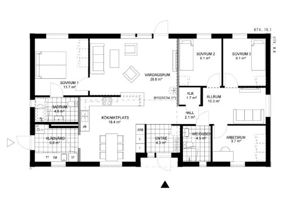 Villa, Fjuckby 1:72, Uppsala