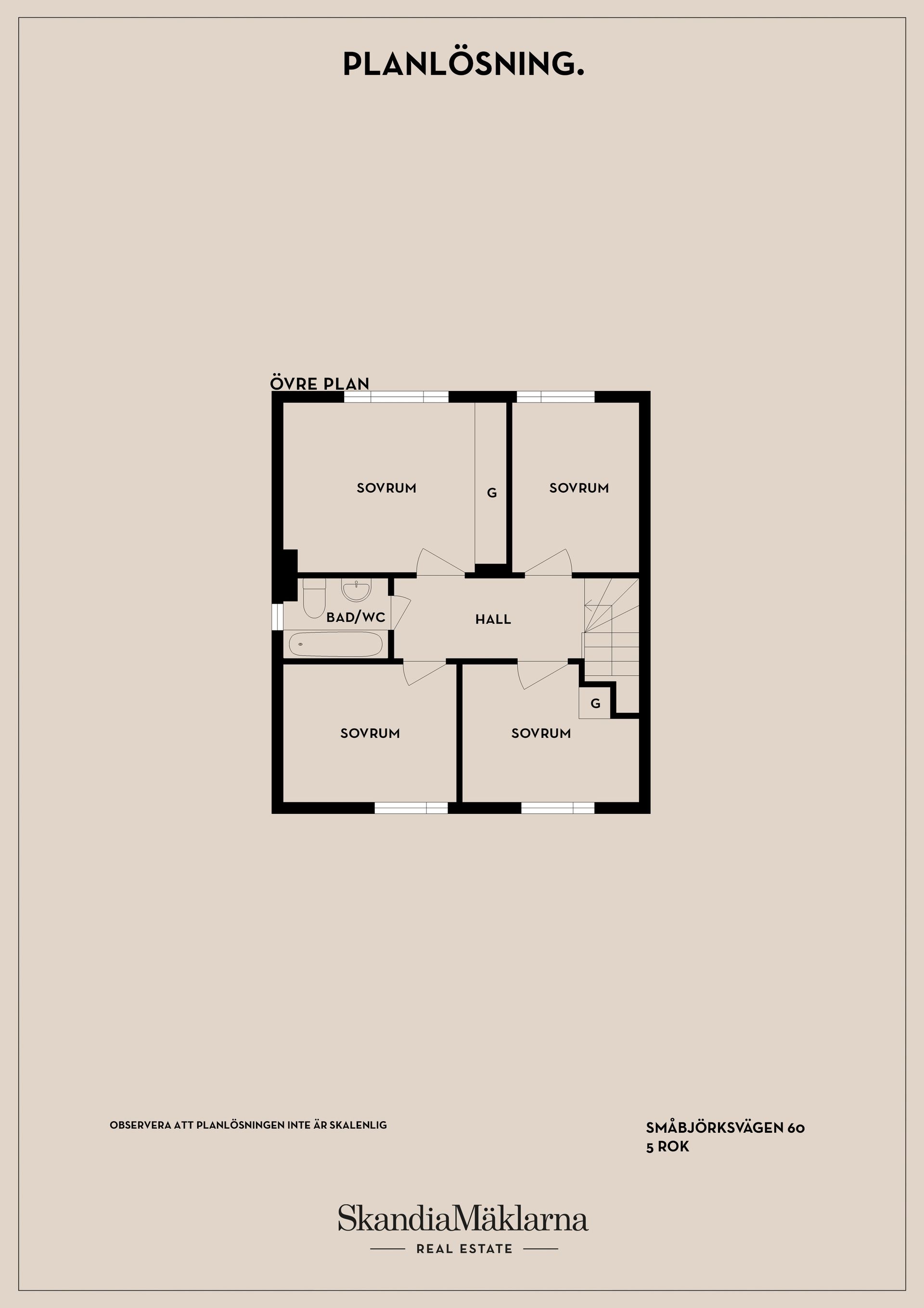 Radhus, Småbjörksvägen 60, Stockholm