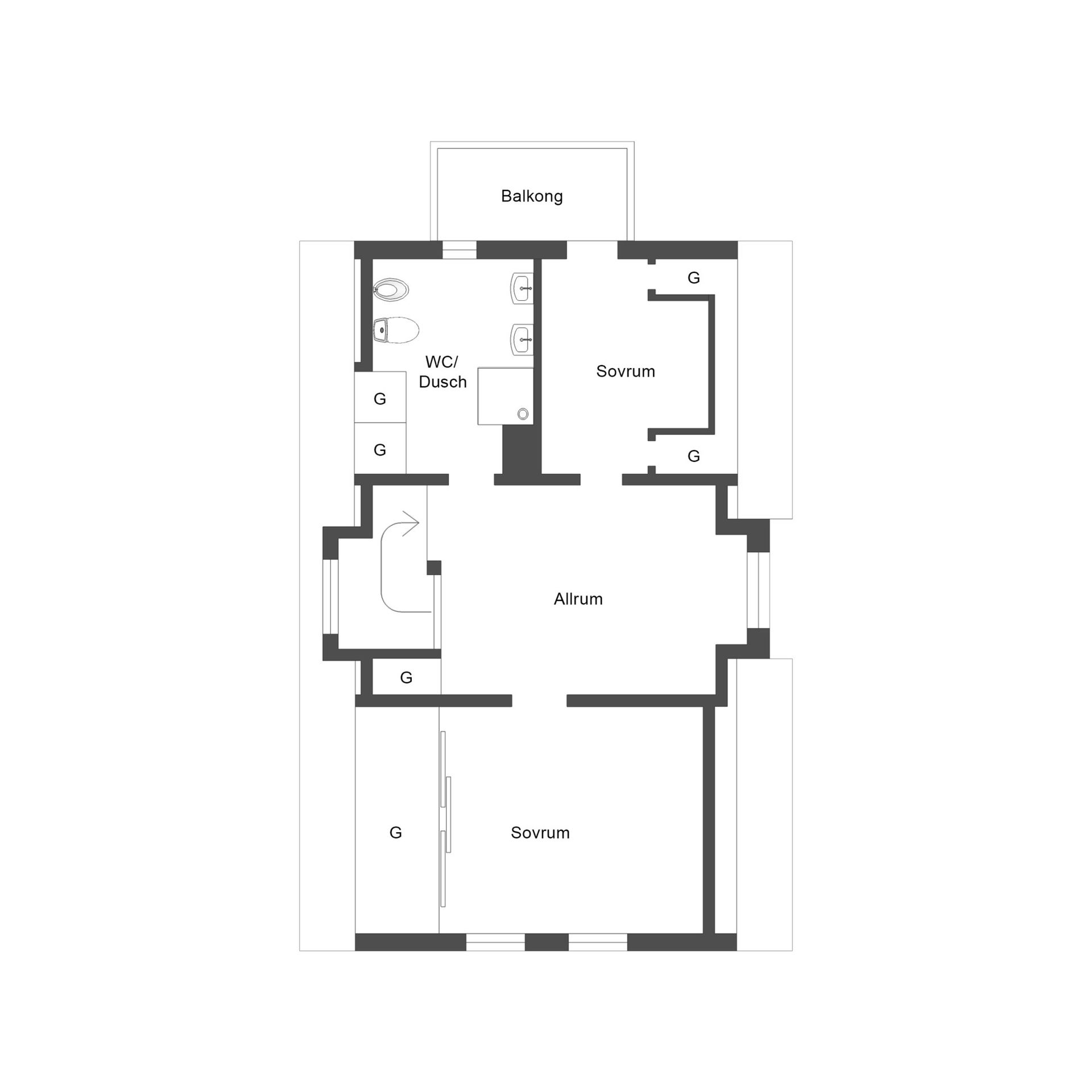 Villa, Mäster Lars gränd 7, Centralt vid Kyrkberget, Strängnäs