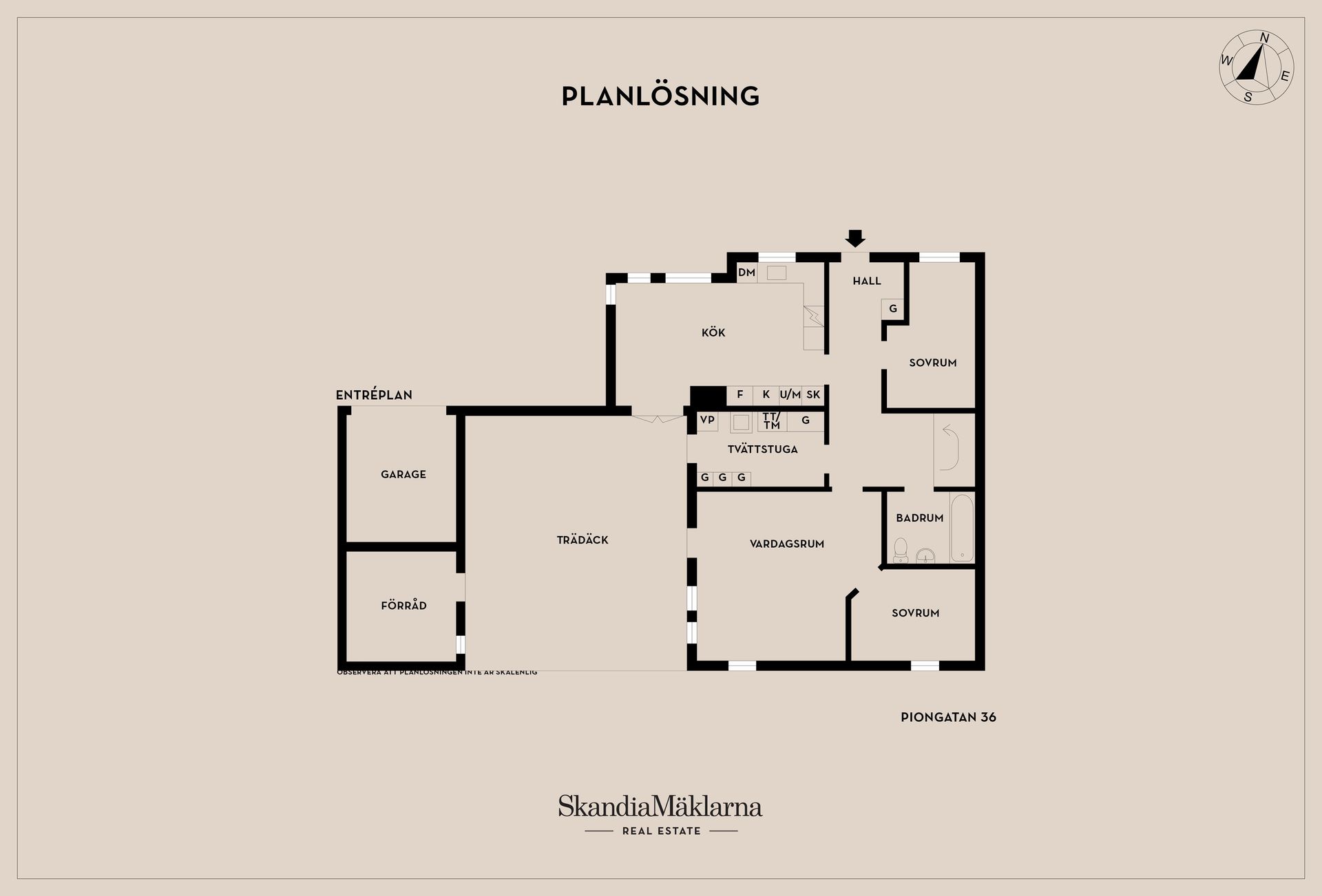Radhus, Piongatan 36, Åstorp