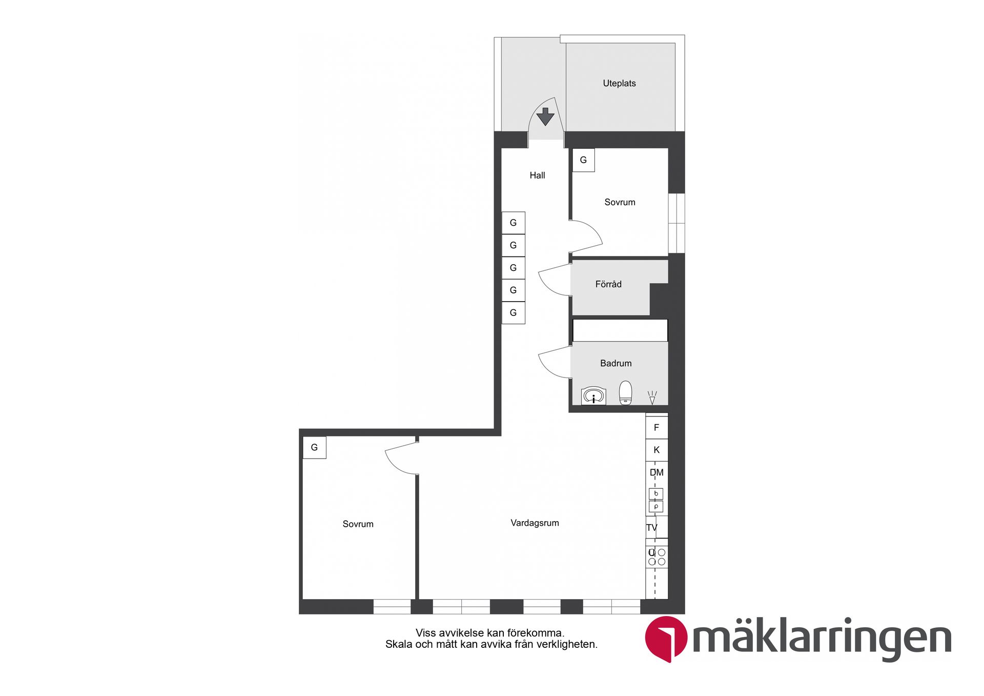 Bostadsrätt, Karlslundsvägen 10, Barkarbystaden, Järfälla