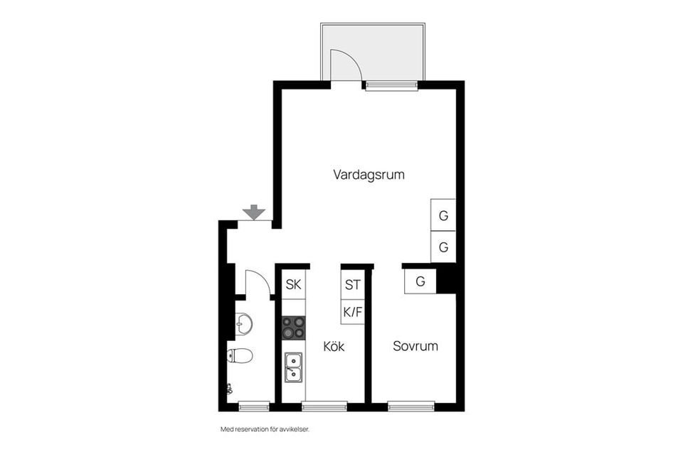 Bostadsrätt, Ängsvägen 24 A, Änget, Härnösand