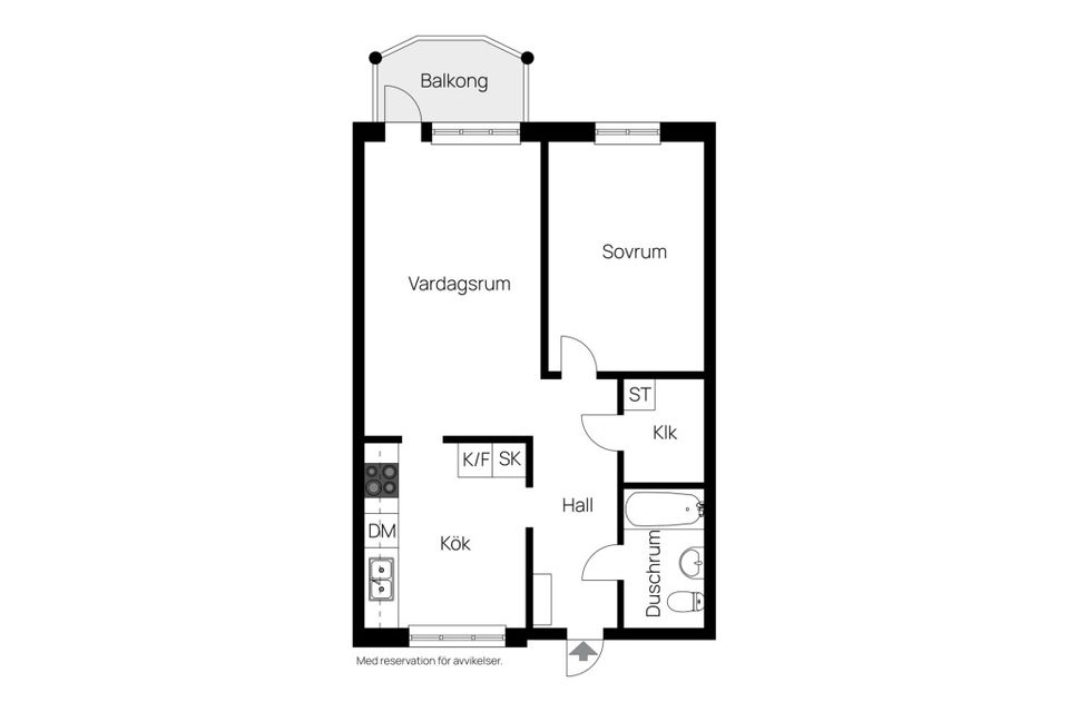 Bostadsrätt, Fannagatan 32 D, Fanna, Enköping