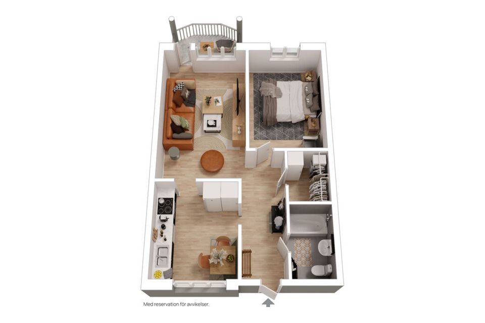 Bostadsrätt, Fannagatan 32 D, Fanna, Enköping