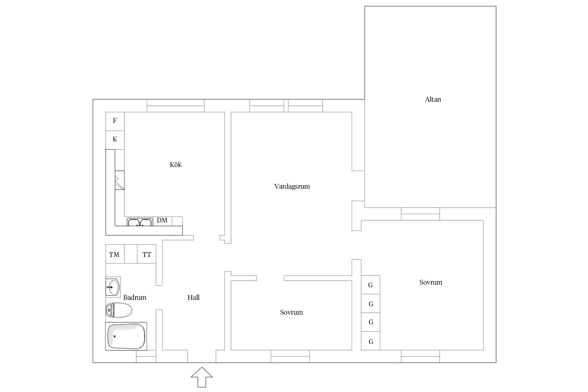 Bostadsrätt, Ribby allé 50, Västerhaninge, Haninge