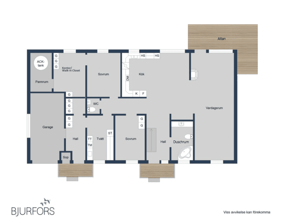 Villa, Tumstigen 6, Morö Backe, Skellefteå