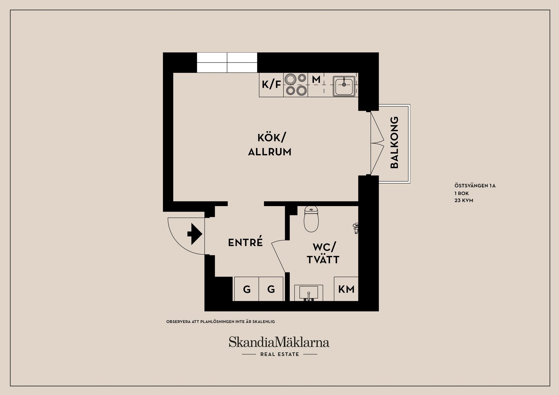 Bostadsrätt, Östsvängen 1A, Gottfridsberg/Valla, Linköping