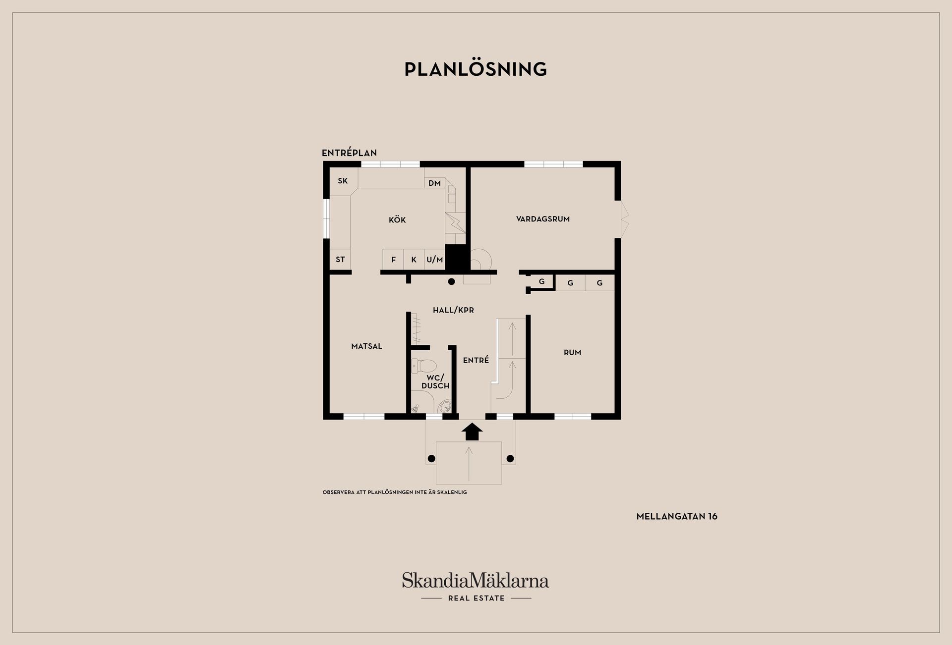 Villa, Mellangatan 16, Tibro