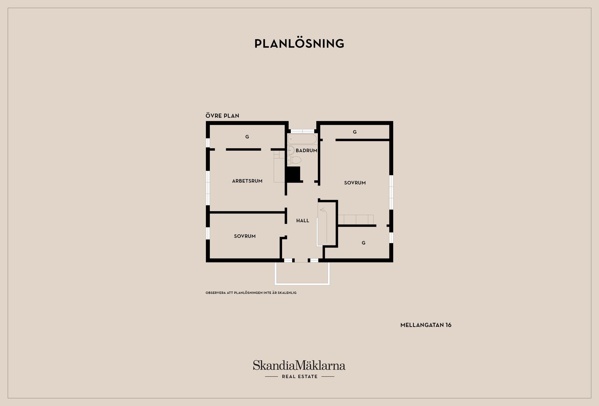 Villa, Mellangatan 16, Tibro