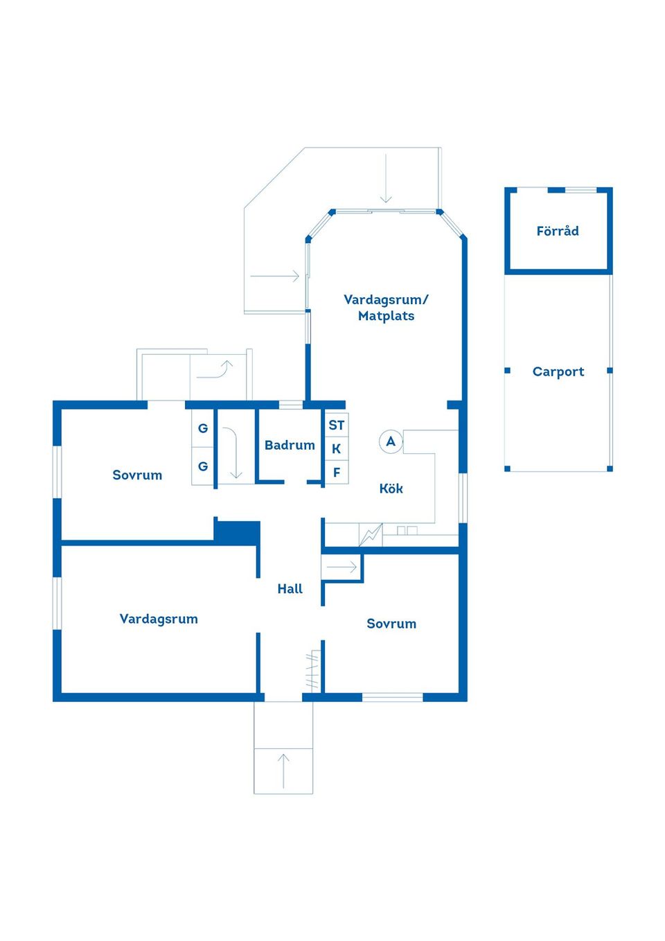 Villa, Borgmästaregatan 13, Centralt, Sölvesborg