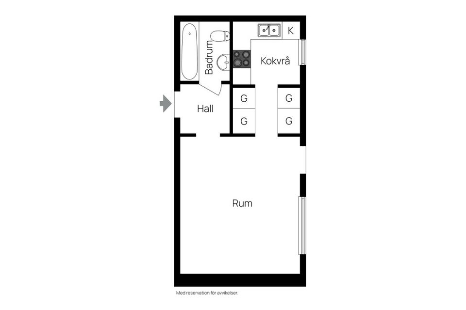 Bostadsrätt, Svartågatan 63, Bagarmossen, Stockholm