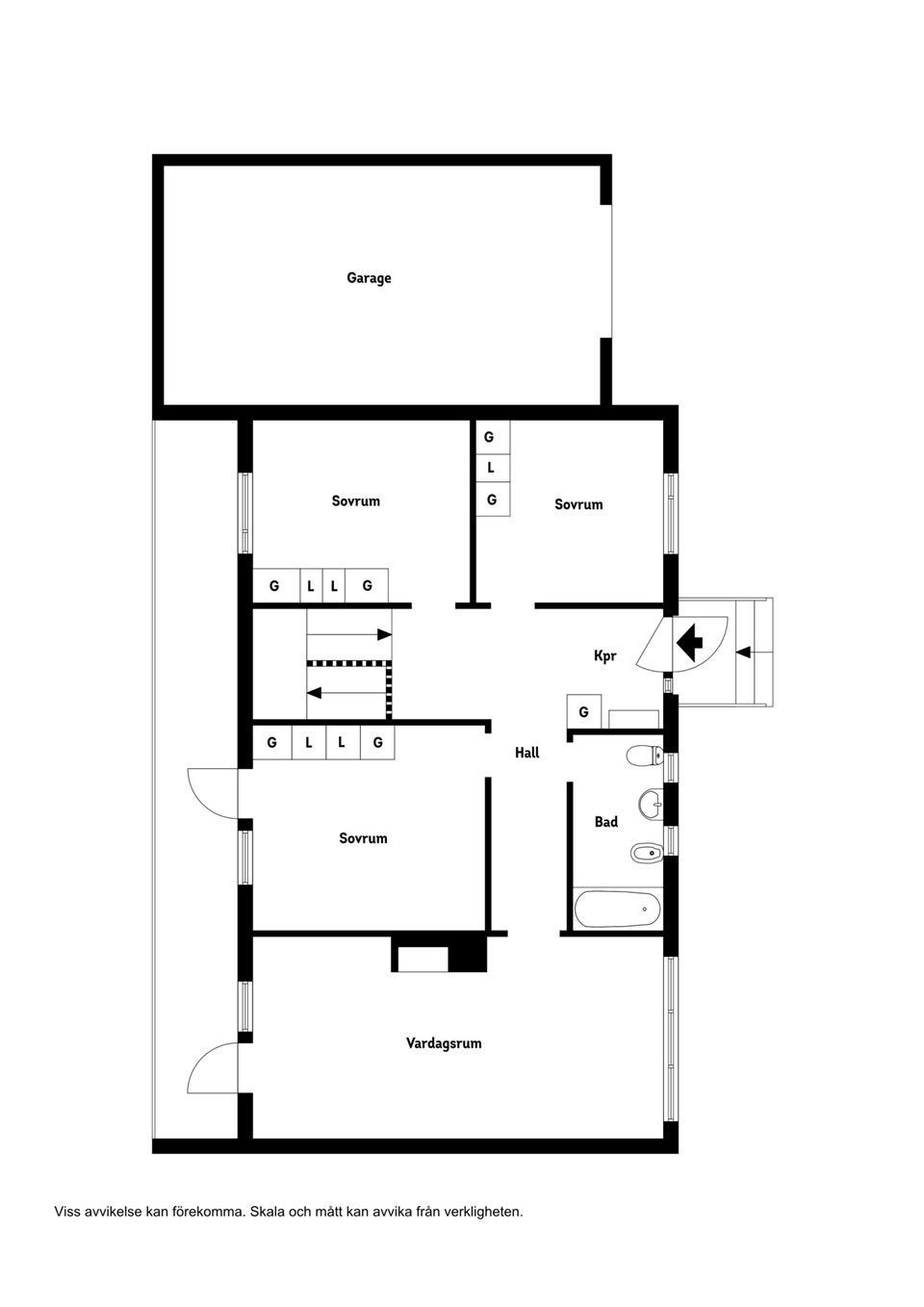 Villa, Mällbyvägen 81, Kramfors