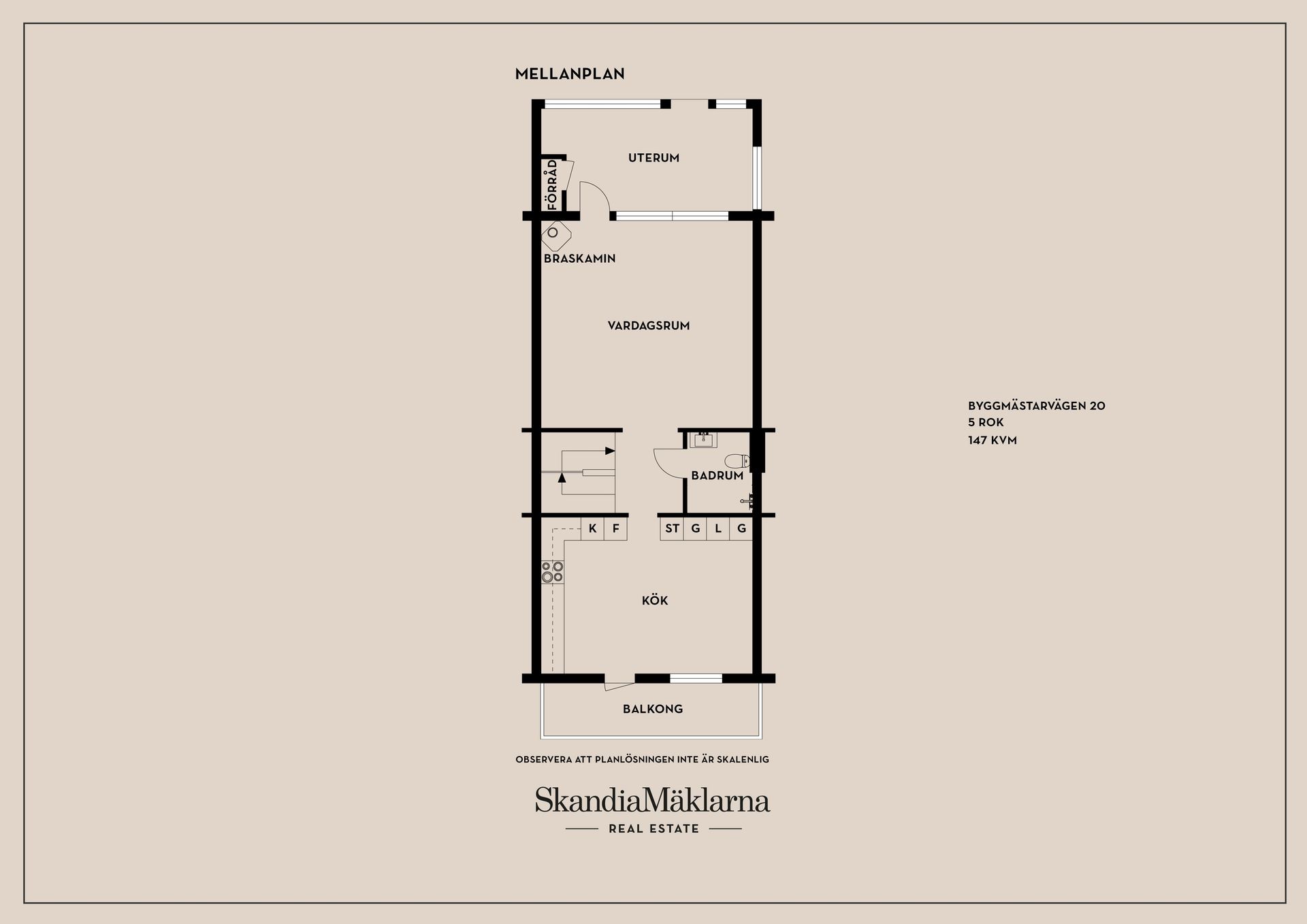 Radhus, Byggmästarvägen 20, Bro - Gamla Bro, Upplands-Bro