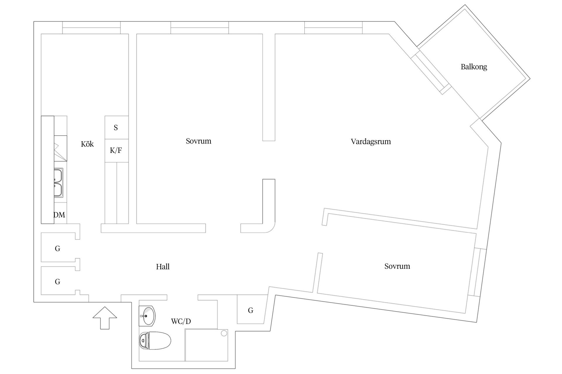 Bostadsrätt, Vindragaregatan 8B, Centrala Hisingen, Göteborg
