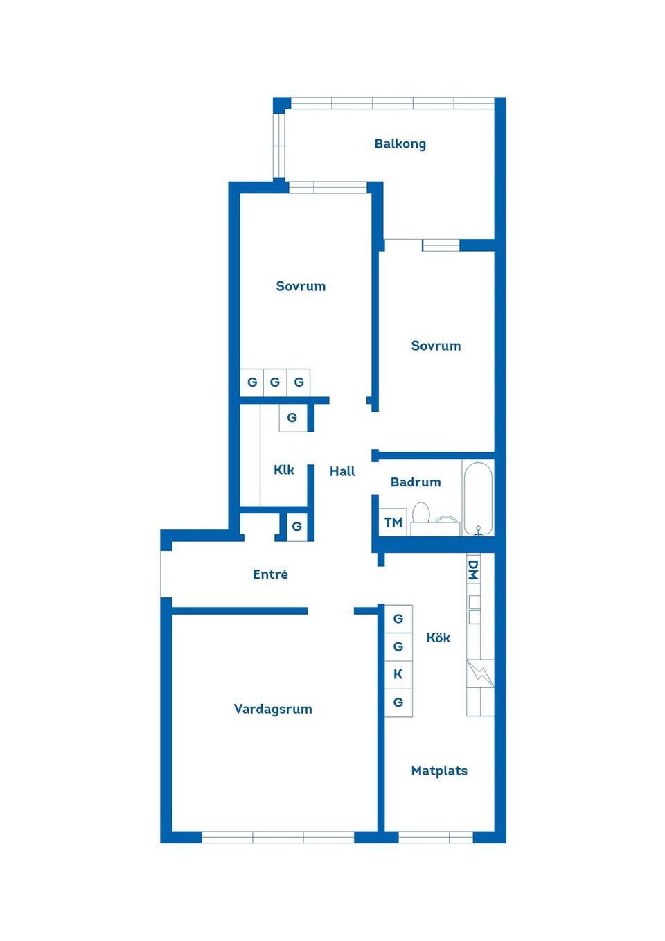 Bostadsrätt, Fridhemsplan 4A, Centralt, Mora