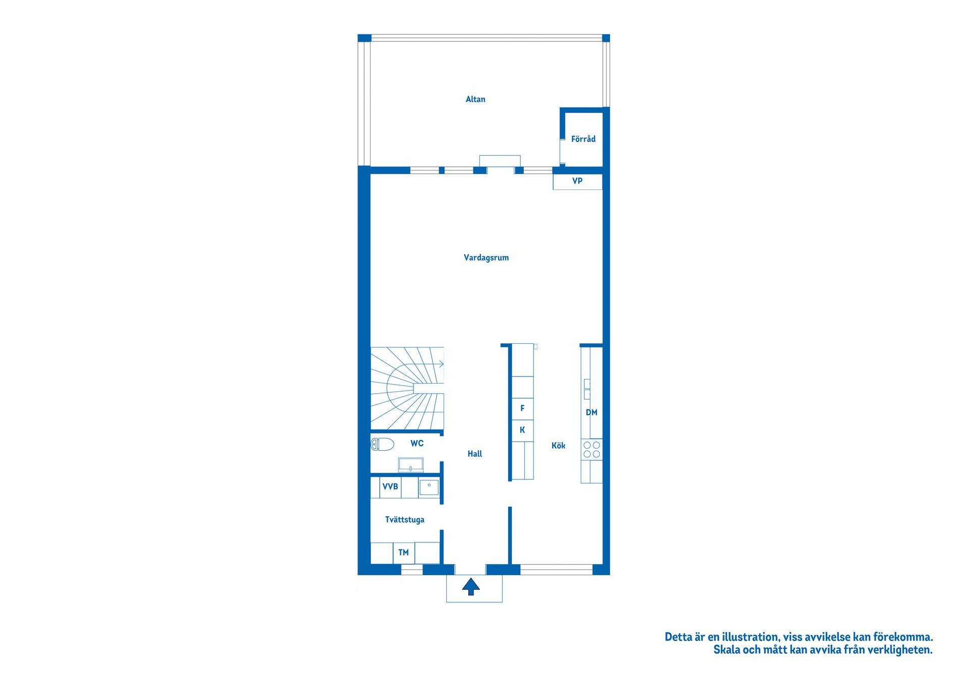 Villa, Backavägen 7G, Katrineholm Söder, Katrineholm