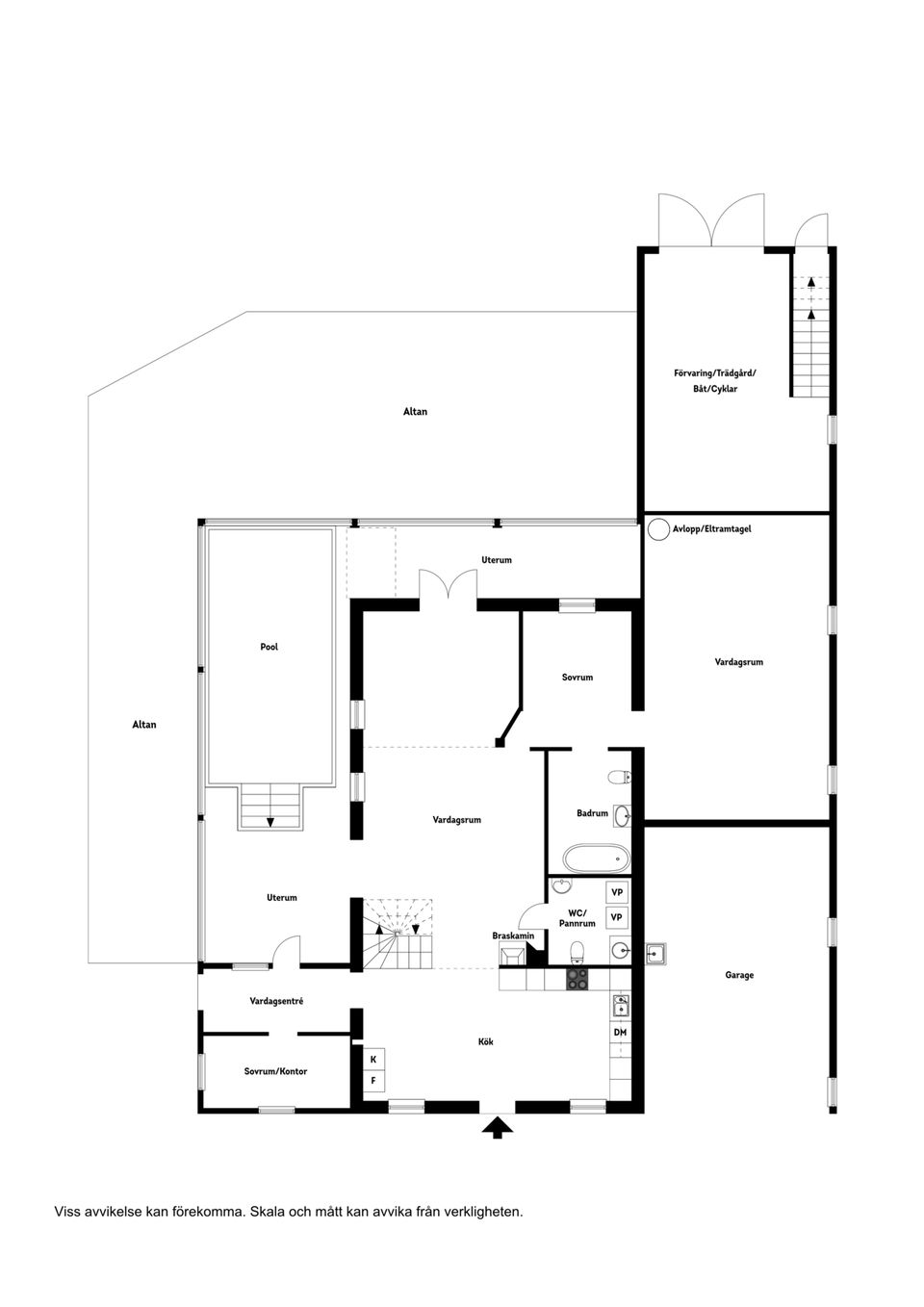 Villa, Härlövsvägen 17, Öjaby, Växjö