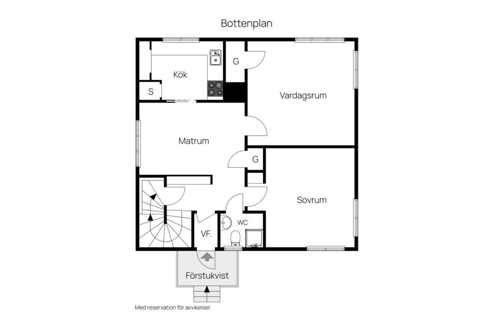 Villa, Sandgatan 17, Paradiset, Borlänge