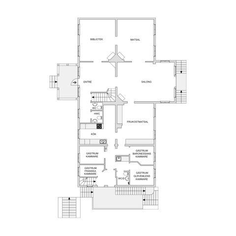 Villa,  Wifstavarfs Herrgård, Timrå