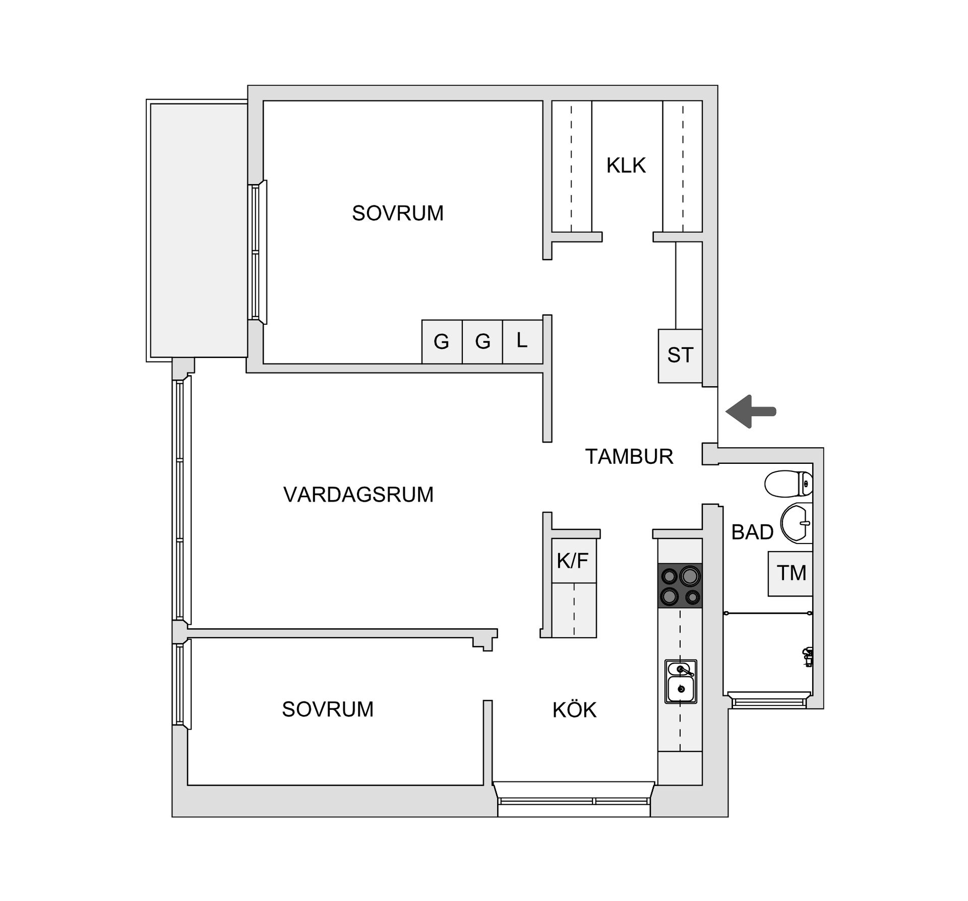 Bostadsrätt, Gamla Tumlehedsvägen 11, Torslanda - Centralt, Göteborg