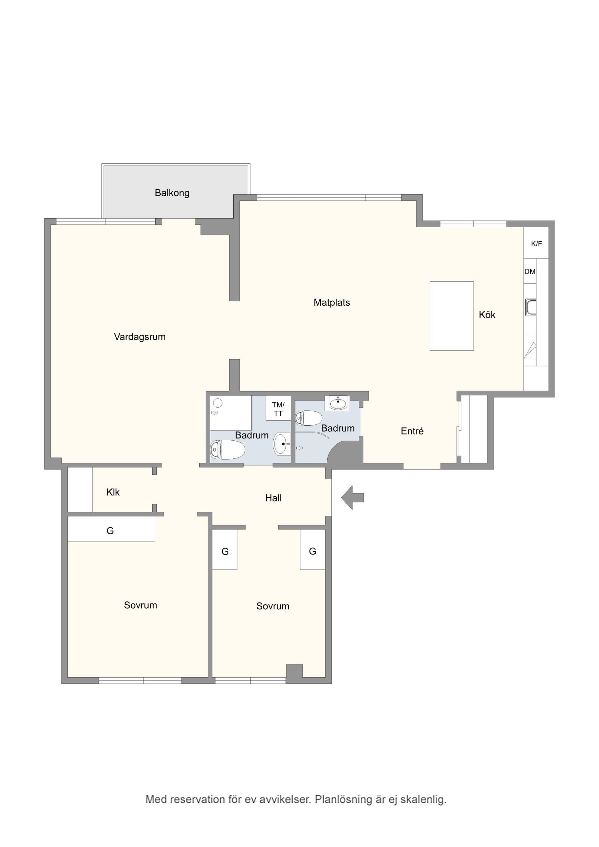 Bostadsrätt, Sadelmakaregatan 4A, Kristianstad - Söder, Kristianstad