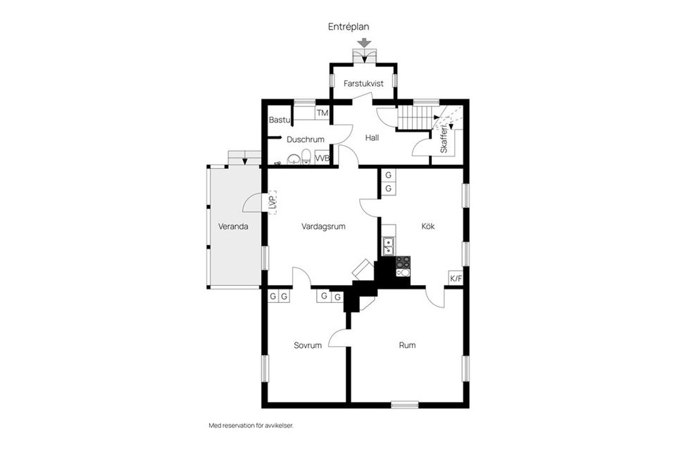 Villa, Älandskvarn 101, Älandsbro, Härnösand