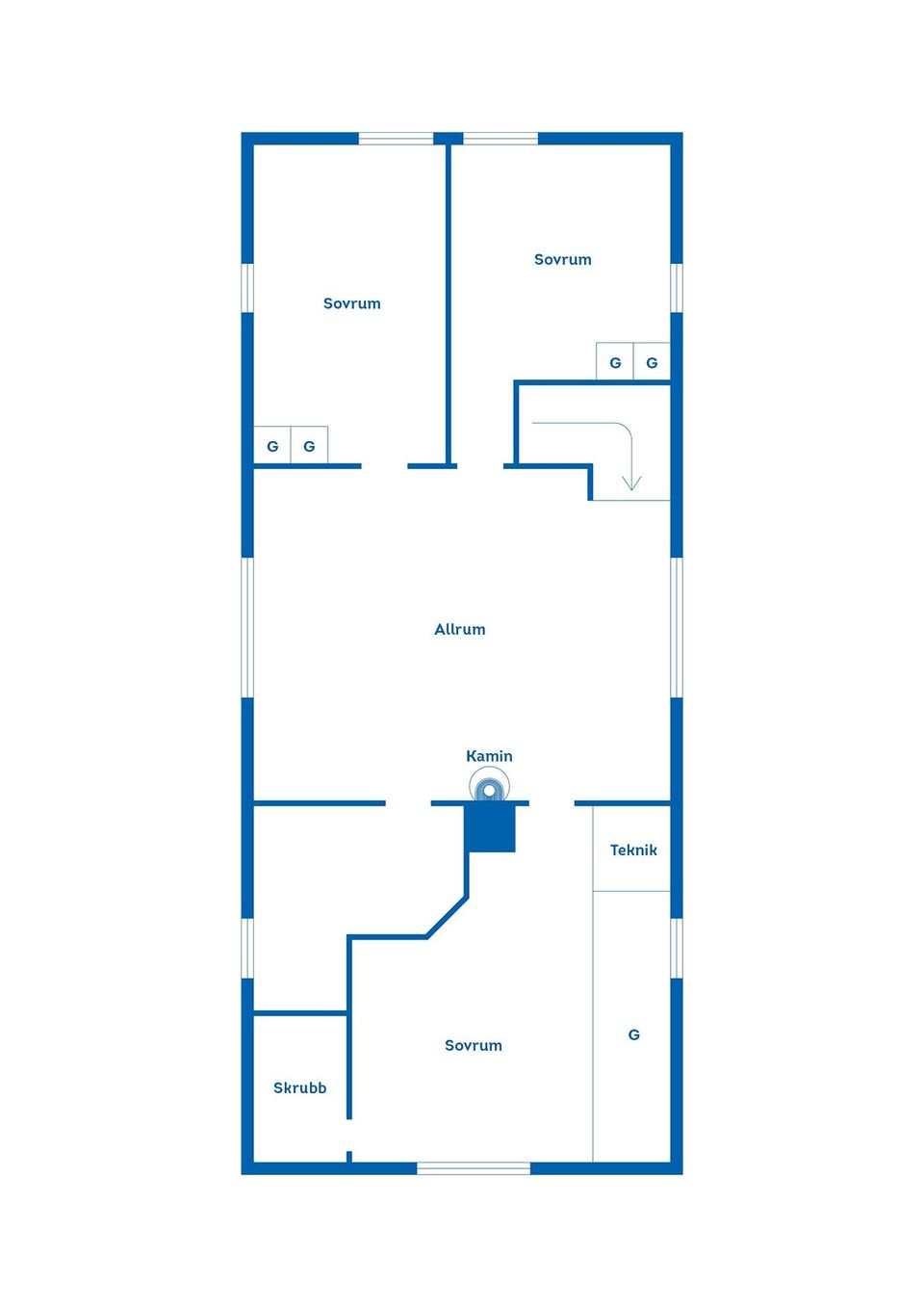 Gård/Skog, Fallvägen 21, Fallet, Gävle