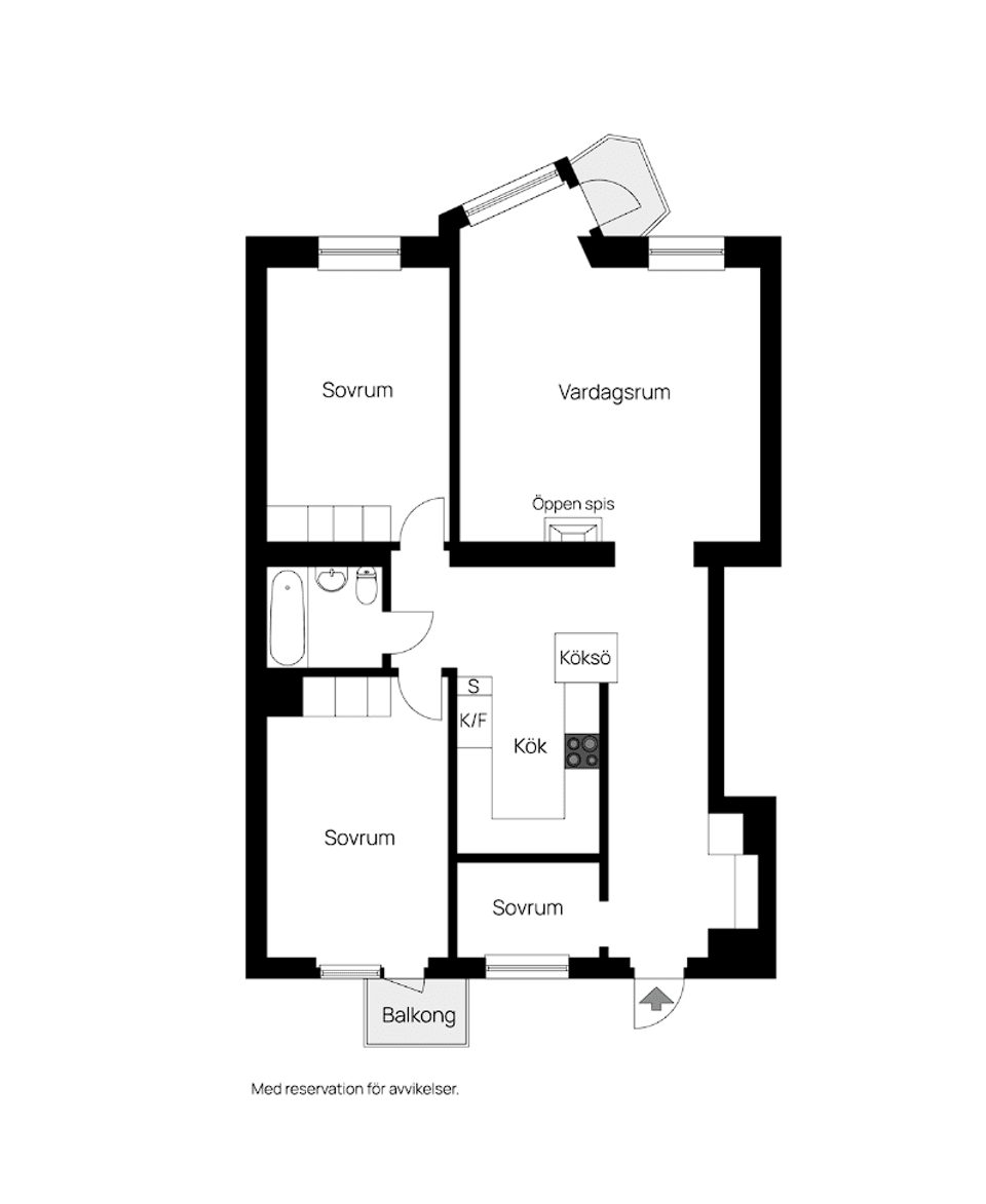 Bostadsrätt, HAMNGATAN 1, Vaxholm centralt, Vaxholm