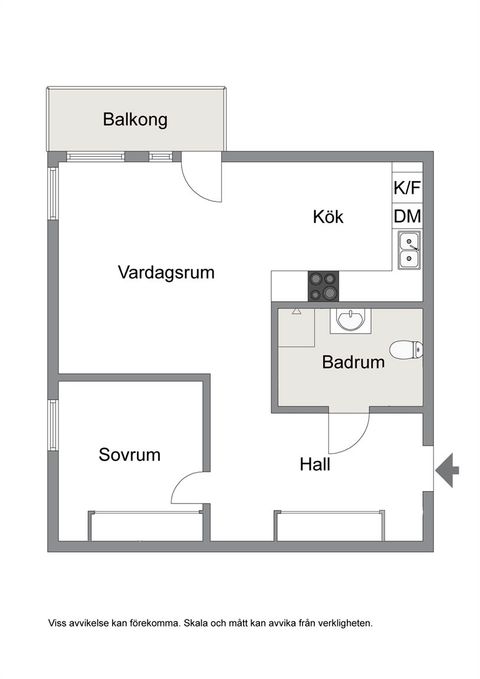Bostadsrätt, Gribbylunds Torg 3A, Gribbylund, Täby