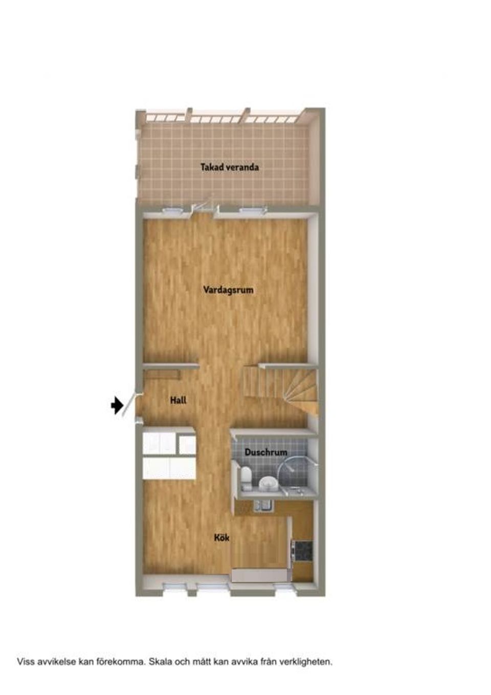 Villa, Radhus, Sandviksvägen 108, Skutudden, Falun