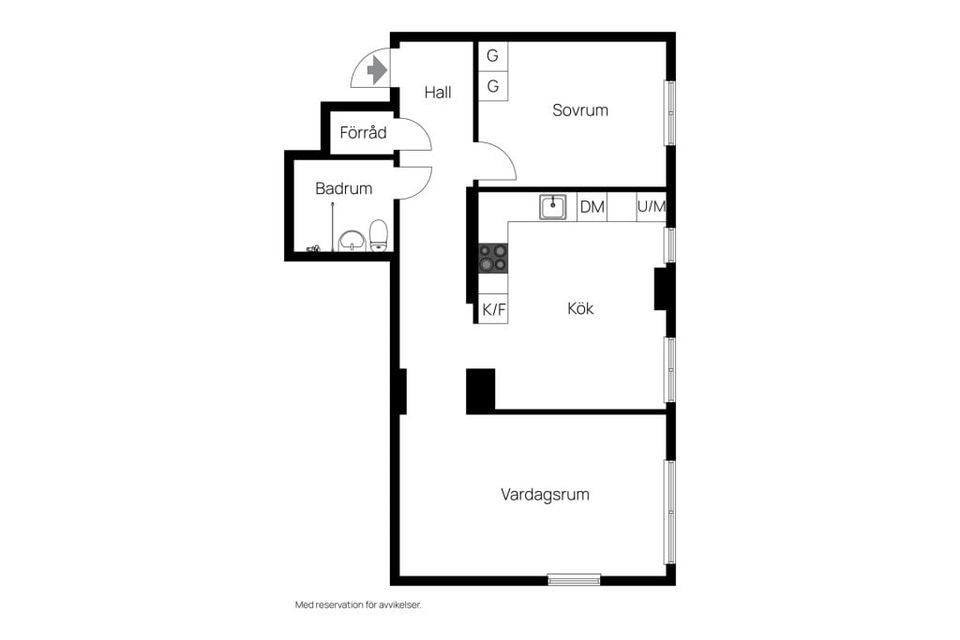 Bostadsrätt, Gustav Adolfsgatan 22, Vasastaden, Linköping