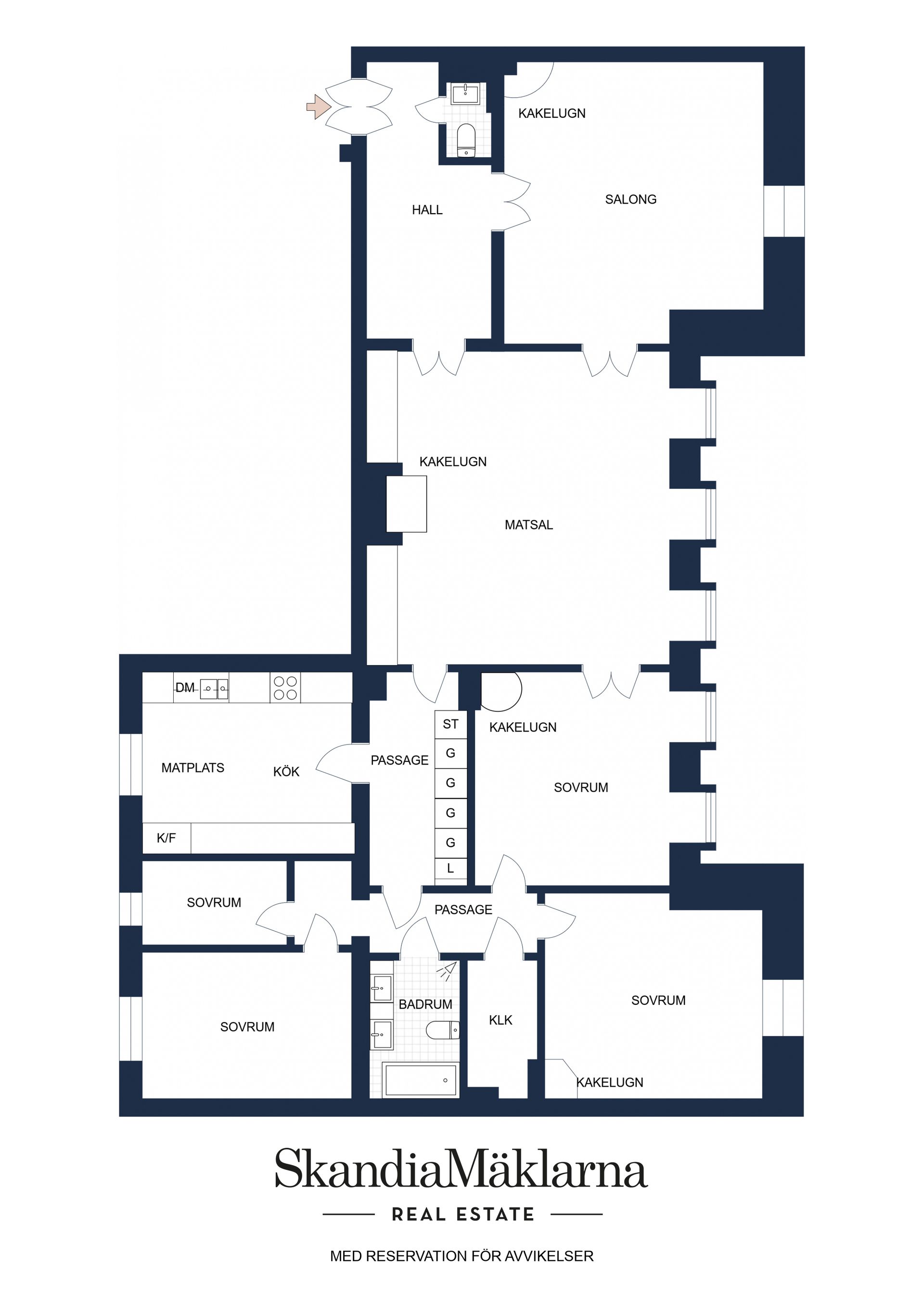 Bostadsrätt, Österplan 13, Centrum/Höganäs, Uppsala