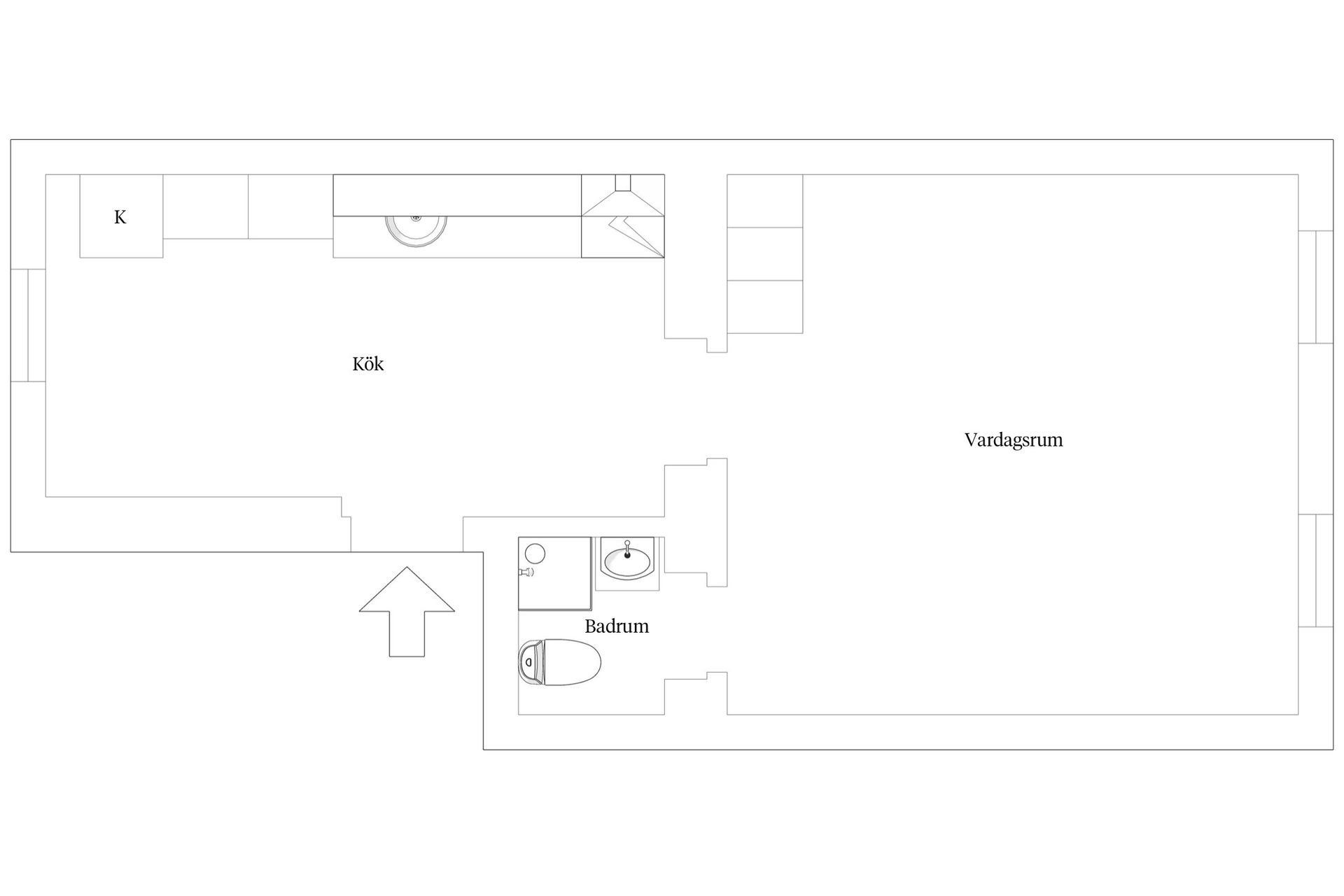 Bostadsrätt, Ejdergatan 2E, Bagaregården, Göteborg