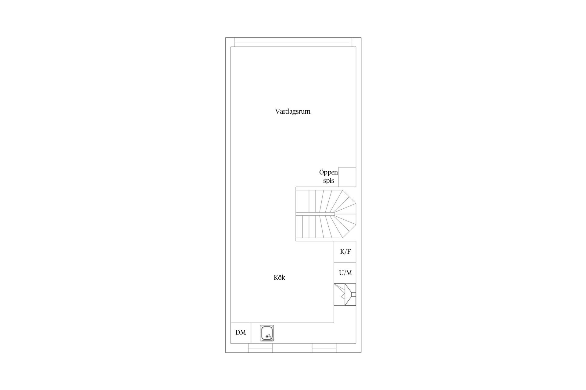 Bostadsrätt, Lenngrensgatan 1B, Norr, Helsingborg