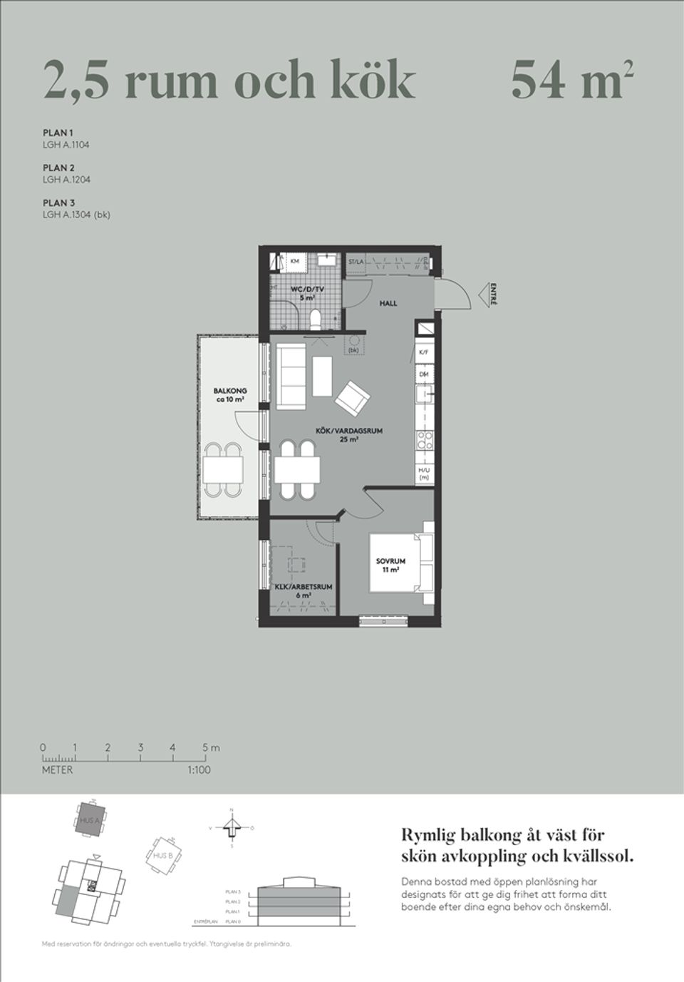 Bostadsrätt, Målarvägen 5, Lgh A1204, Bålbroskogen, Norrtälje