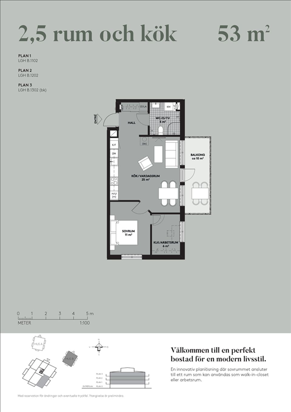 Bostadsrätt, Målarvägen 3, Lgh B1102, Bålbroskogen, Norrtälje