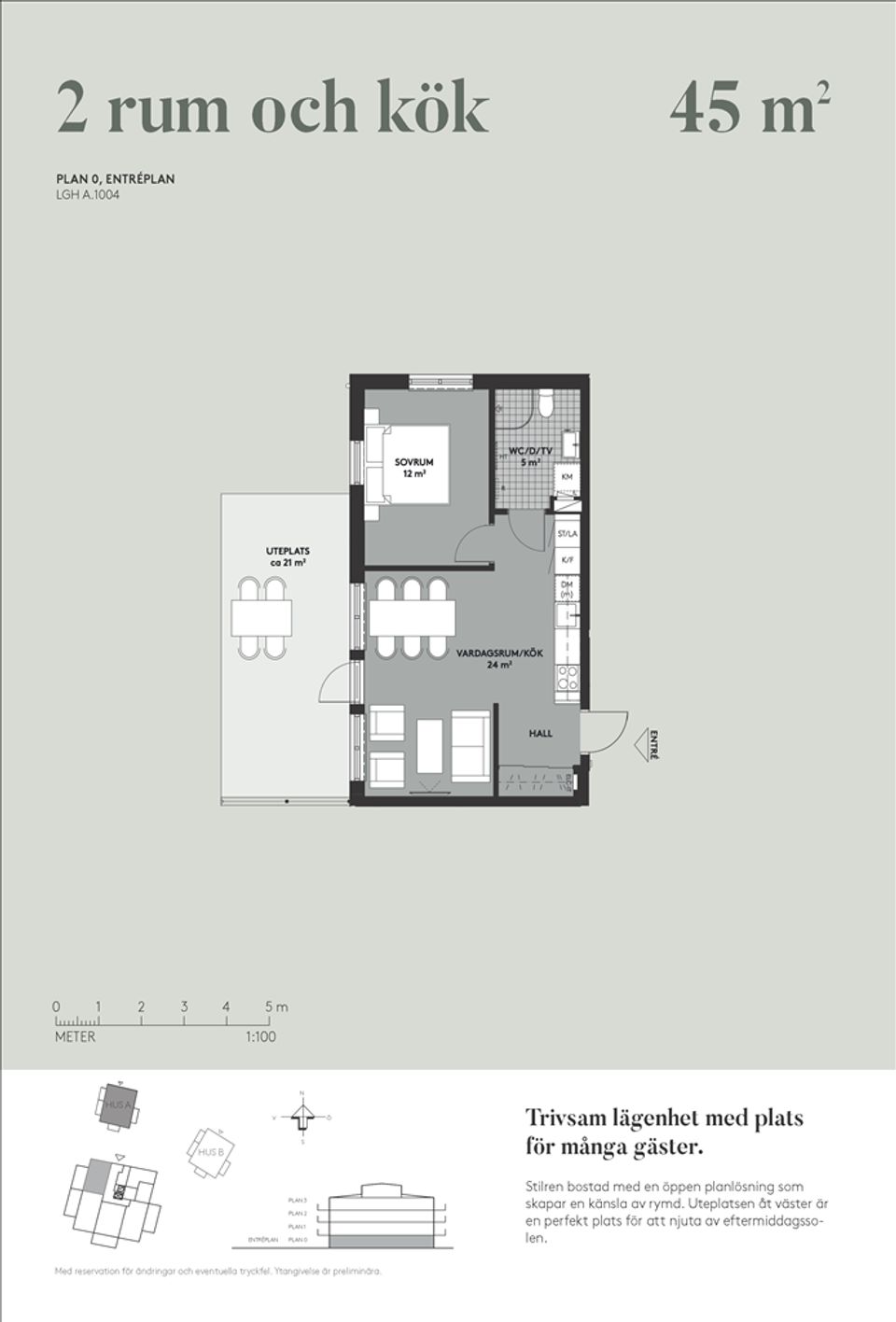 Bostadsrätt, Målarvägen 5, Lgh A1004, Bålbroskogen, Norrtälje