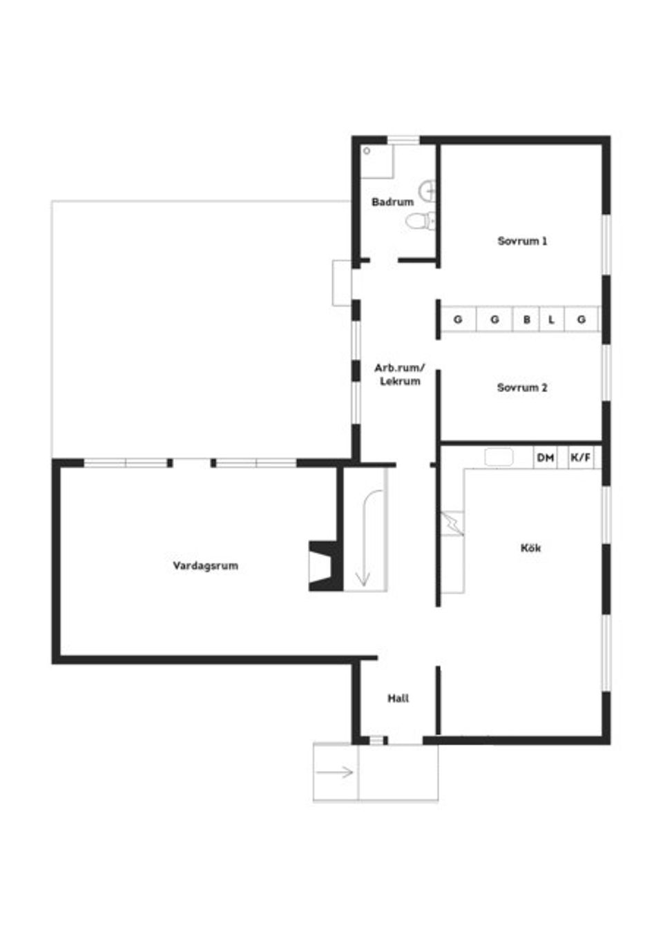 Villa, Björkstigen 15, Öster, Hudiksvall