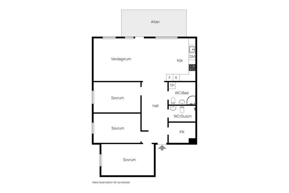 Bostadsrätt, Trombonstigen 1, Brunna, Upplands-Bro