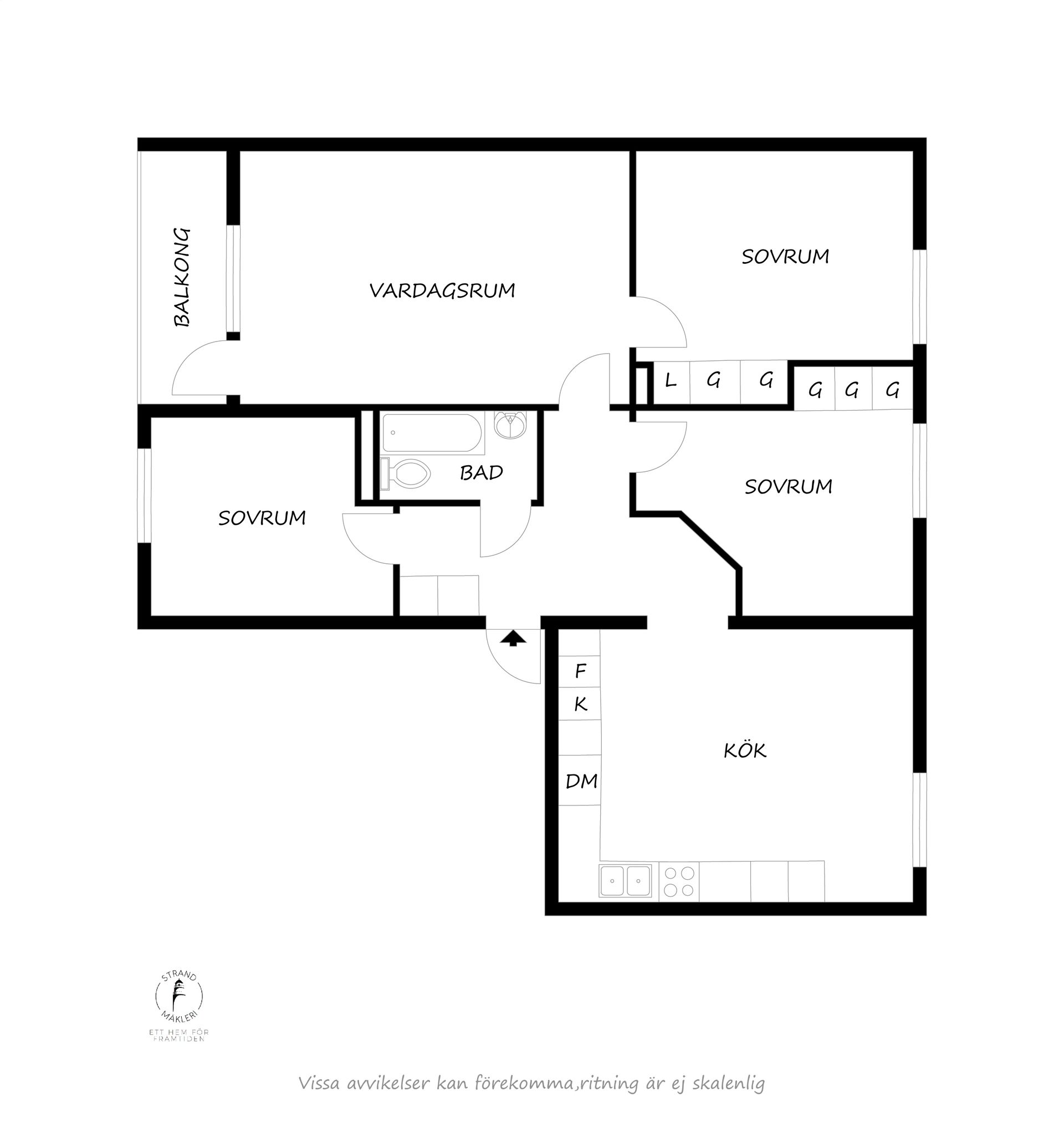 Bostadsrätt, Grönviksvägen 10, Nynäshamn